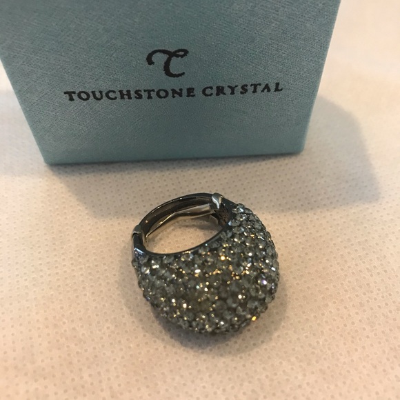 touchstone crystal luna ring